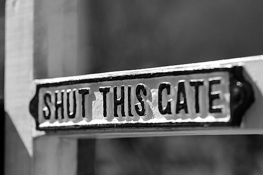 Shut This Gate